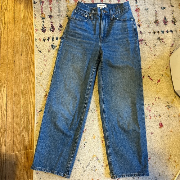 The perfect vintage wide-leg crop jean by Madewell, size 24 - Picture 4 of 6